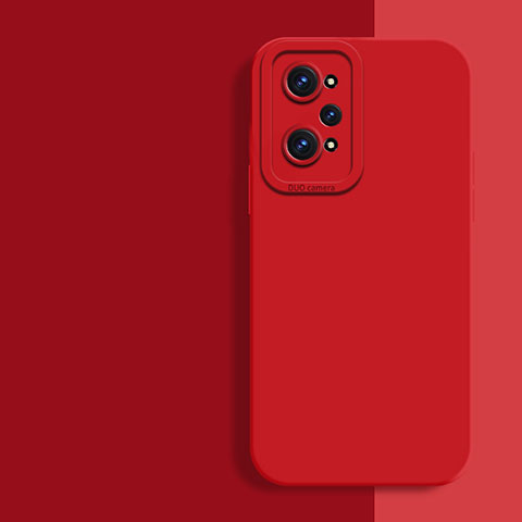 Funda Silicona Ultrafina Goma 360 Grados Carcasa para Realme GT Neo2 5G Rojo