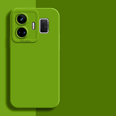 Funda Silicona Ultrafina Goma 360 Grados Carcasa para Realme GT Neo5 240W 5G Verde