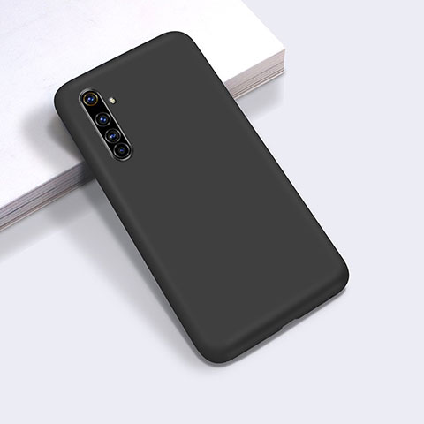 Funda Silicona Ultrafina Goma 360 Grados Carcasa para Realme X50 Pro 5G Negro