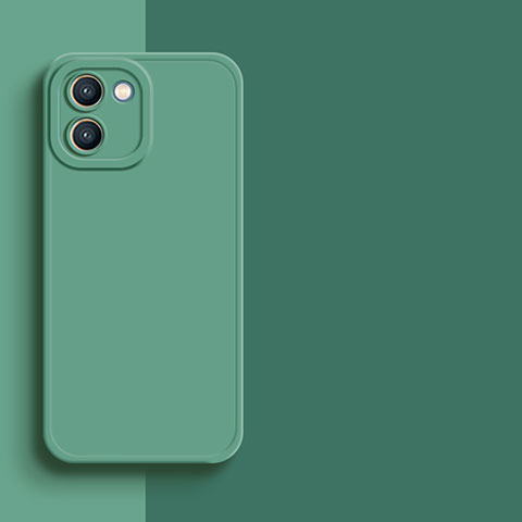 Funda Silicona Ultrafina Goma 360 Grados Carcasa para Samsung Galaxy A03 Verde