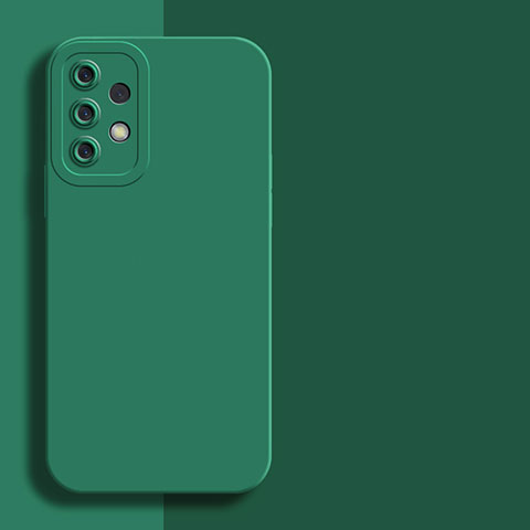 Funda Silicona Ultrafina Goma 360 Grados Carcasa para Samsung Galaxy A32 5G Verde