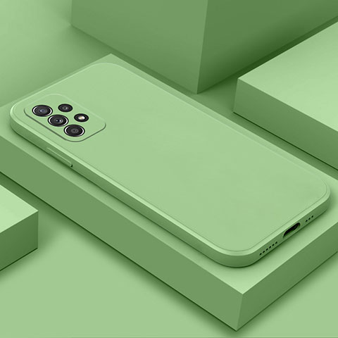 Funda Silicona Ultrafina Goma 360 Grados Carcasa para Samsung Galaxy A52 4G Menta Verde