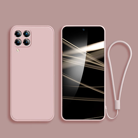 Funda Silicona Ultrafina Goma 360 Grados Carcasa para Samsung Galaxy F62 5G Rosa