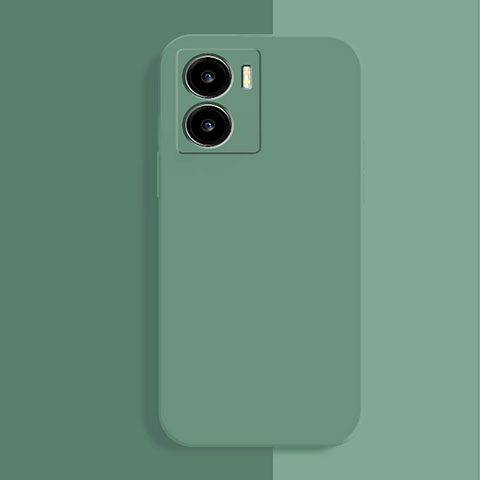 Funda Silicona Ultrafina Goma 360 Grados Carcasa para Vivo iQOO Z7x 5G Verde