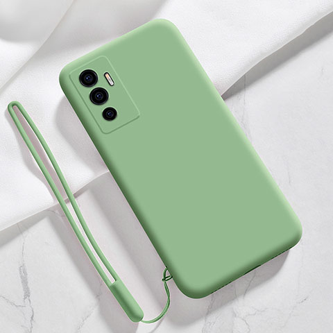 Funda Silicona Ultrafina Goma 360 Grados Carcasa para Vivo V23e 5G Verde