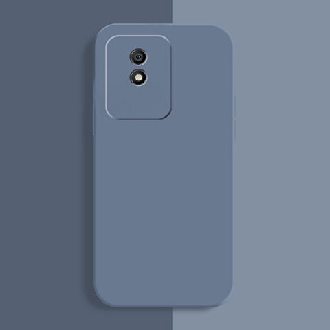 Funda Silicona Ultrafina Goma 360 Grados Carcasa para Vivo Y02A Gris Lavanda