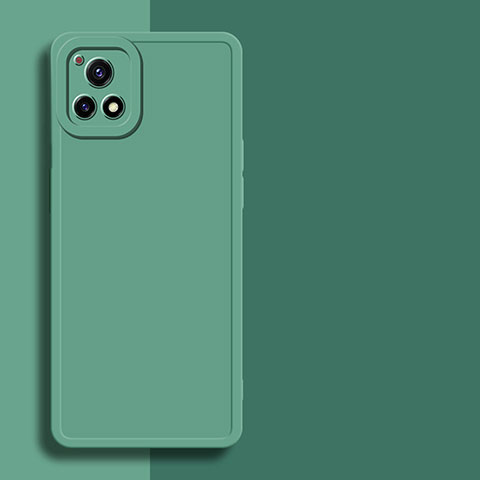 Funda Silicona Ultrafina Goma 360 Grados Carcasa para Vivo Y54s 5G Verde