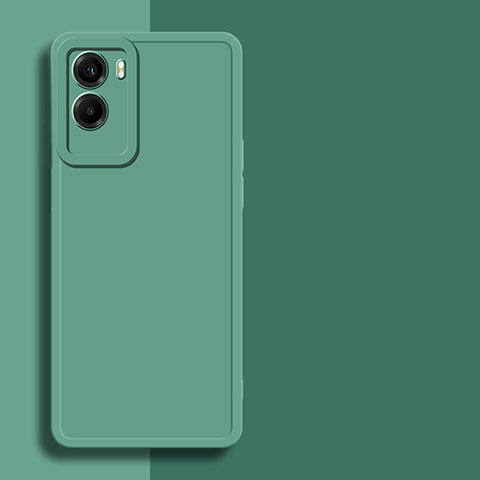 Funda Silicona Ultrafina Goma 360 Grados Carcasa para Vivo Y55s (2021) Verde