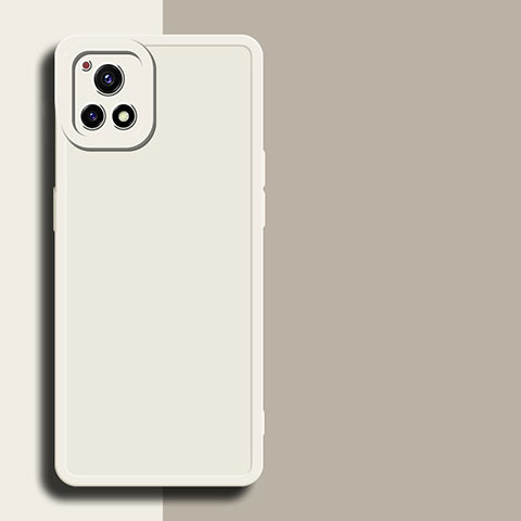 Funda Silicona Ultrafina Goma 360 Grados Carcasa para Vivo Y72 India Blanco