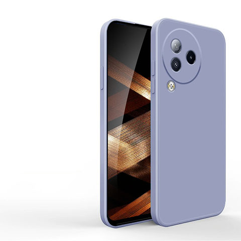 Funda Silicona Ultrafina Goma 360 Grados Carcasa para Xiaomi Civi 3 5G Gris Lavanda