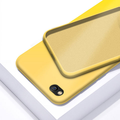 Funda Silicona Ultrafina Goma 360 Grados Carcasa para Xiaomi Redmi Go Amarillo