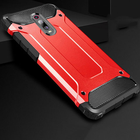 Funda Silicona Ultrafina Goma 360 Grados Carcasa para Xiaomi Redmi K20 Pro Rojo