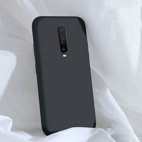 Funda Silicona Ultrafina Goma 360 Grados Carcasa para Xiaomi Redmi K30 5G Negro