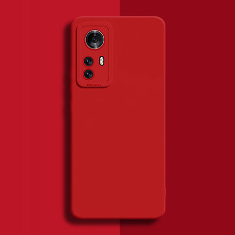 Funda Silicona Ultrafina Goma 360 Grados Carcasa para Xiaomi Redmi Note 12S Rojo