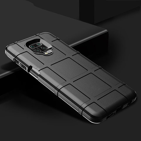 Funda Silicona Ultrafina Goma 360 Grados Carcasa para Xiaomi Redmi Note 9S Negro