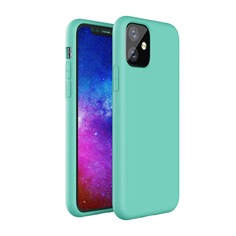 Funda Silicona Ultrafina Goma 360 Grados Carcasa S01 para Apple iPhone 11 Verde