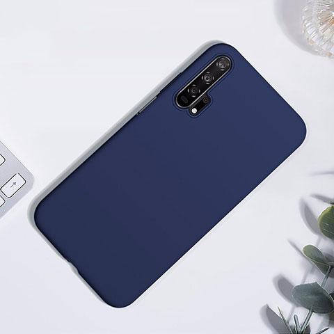 Funda Silicona Ultrafina Goma 360 Grados Carcasa S01 para Huawei Honor 20 Pro Azul