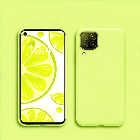 Funda Silicona Ultrafina Goma 360 Grados Carcasa S01 para Huawei Nova 6 SE Amarillo