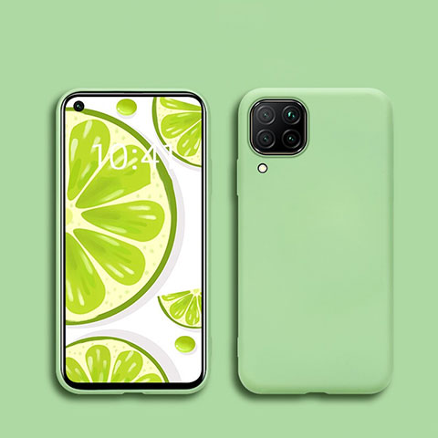 Funda Silicona Ultrafina Goma 360 Grados Carcasa S01 para Huawei Nova 7i Verde