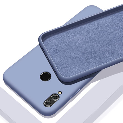 Funda Silicona Ultrafina Goma 360 Grados Carcasa S01 para Huawei P Smart Z Gris