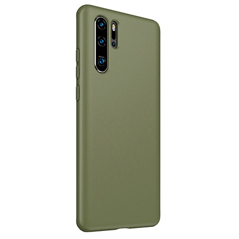 Funda Silicona Ultrafina Goma 360 Grados Carcasa S01 para Huawei P30 Pro Verde