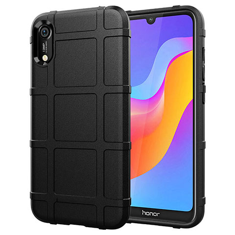 Funda Silicona Ultrafina Goma 360 Grados Carcasa S01 para Huawei Y6 (2019) Negro