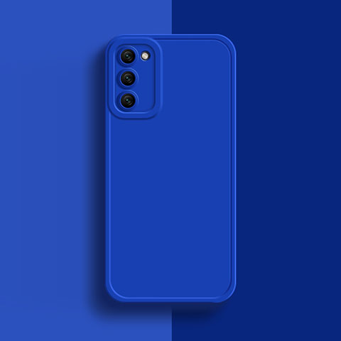 Funda Silicona Ultrafina Goma 360 Grados Carcasa S01 para Oppo A53s 5G Azul