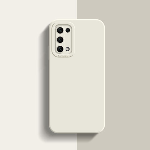 Funda Silicona Ultrafina Goma 360 Grados Carcasa S01 para Oppo A54 5G Blanco