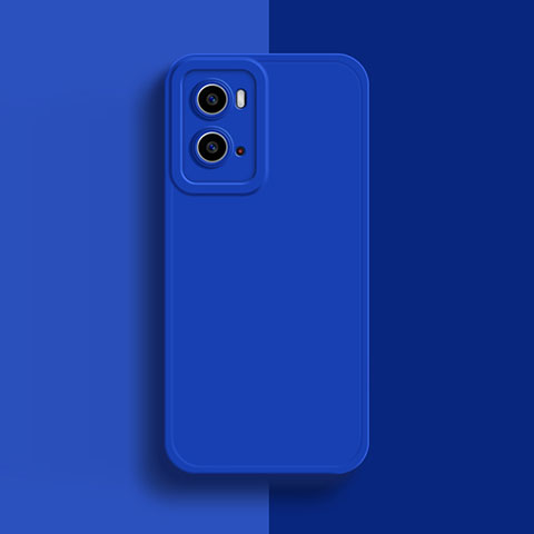 Funda Silicona Ultrafina Goma 360 Grados Carcasa S01 para Oppo A76 Azul