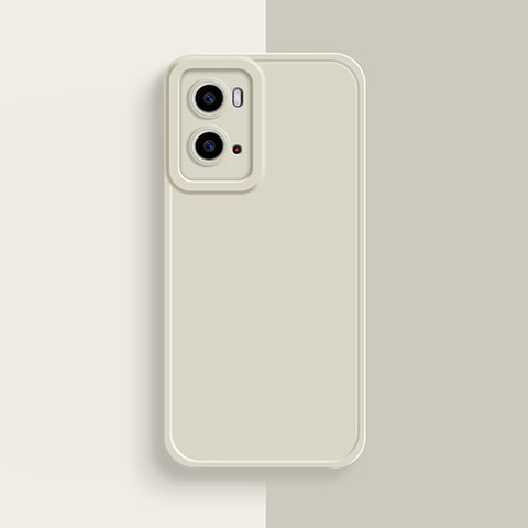 Funda Silicona Ultrafina Goma 360 Grados Carcasa S01 para Oppo A76 Blanco