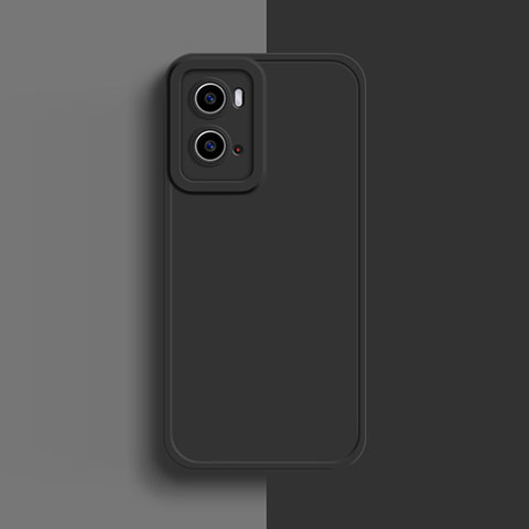 Funda Silicona Ultrafina Goma 360 Grados Carcasa S01 para Oppo A76 Negro