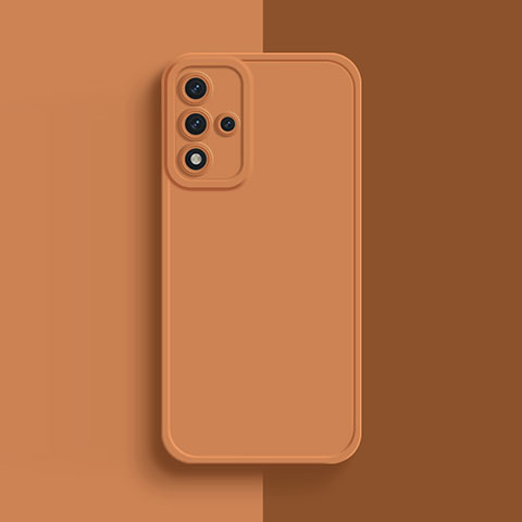 Funda Silicona Ultrafina Goma 360 Grados Carcasa S01 para Oppo A93s 5G Naranja