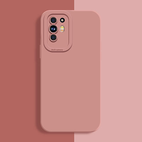 Funda Silicona Ultrafina Goma 360 Grados Carcasa S01 para Oppo F19 Pro+ Plus 5G Rosa