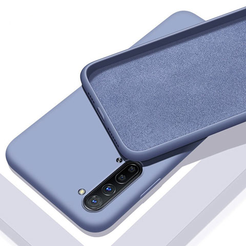 Funda Silicona Ultrafina Goma 360 Grados Carcasa S01 para Oppo Find X2 Lite Gris