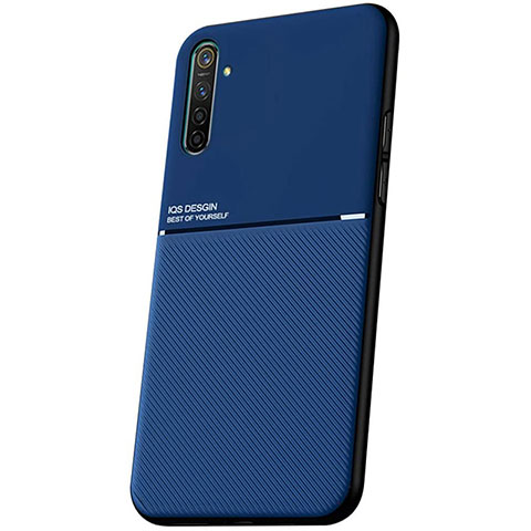 Funda Silicona Ultrafina Goma 360 Grados Carcasa S01 para Oppo K5 Azul