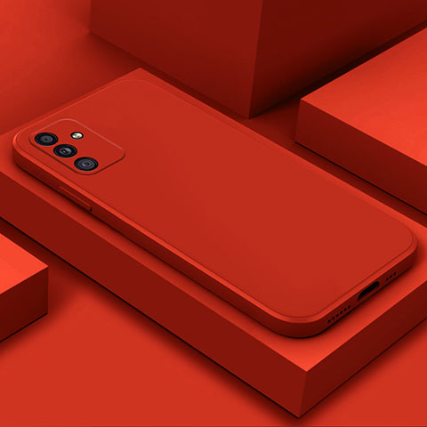 Funda Silicona Ultrafina Goma 360 Grados Carcasa S01 para Samsung Galaxy A15 4G Rojo