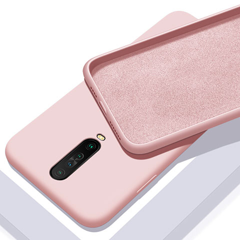 Funda Silicona Ultrafina Goma 360 Grados Carcasa S01 para Xiaomi Poco X2 Rosa