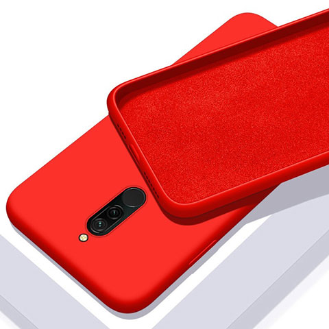 Funda Silicona Ultrafina Goma 360 Grados Carcasa S01 para Xiaomi Redmi 8 Rojo