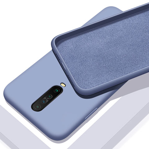 Funda Silicona Ultrafina Goma 360 Grados Carcasa S01 para Xiaomi Redmi K30i 5G Gris