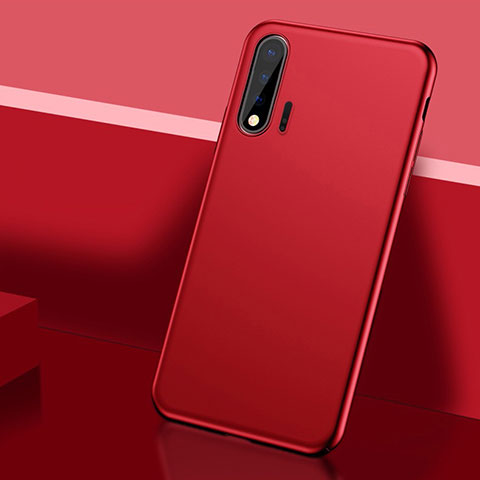 Funda Silicona Ultrafina Goma 360 Grados Carcasa S02 para Huawei Nova 6 Rojo