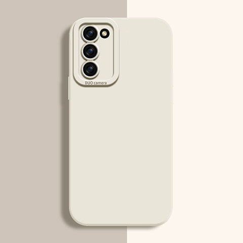 Funda Silicona Ultrafina Goma 360 Grados Carcasa S02 para Oppo A53s 5G Blanco