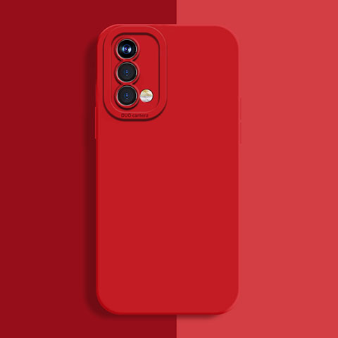 Funda Silicona Ultrafina Goma 360 Grados Carcasa S02 para Oppo A54 5G Rojo