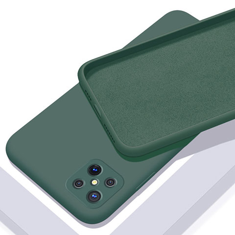 Funda Silicona Ultrafina Goma 360 Grados Carcasa S02 para Oppo A92s 5G Verde