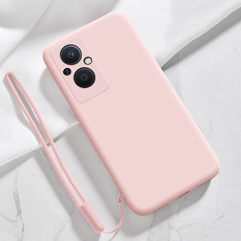 Funda Silicona Ultrafina Goma 360 Grados Carcasa S02 para Oppo A96 5G Rosa