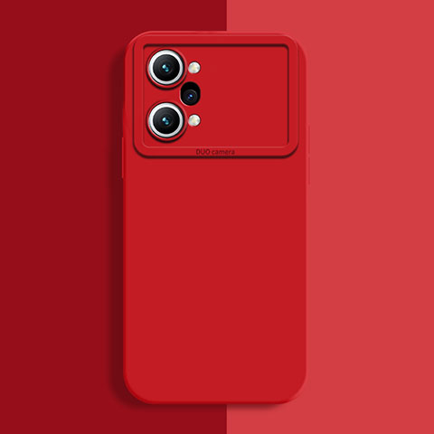 Funda Silicona Ultrafina Goma 360 Grados Carcasa S02 para Oppo K10 Pro 5G Rojo