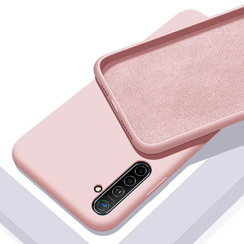 Funda Silicona Ultrafina Goma 360 Grados Carcasa S02 para Oppo K5 Rosa