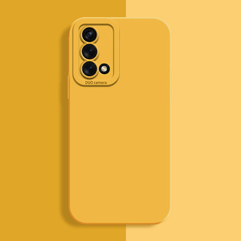 Funda Silicona Ultrafina Goma 360 Grados Carcasa S02 para Oppo K9 5G Amarillo