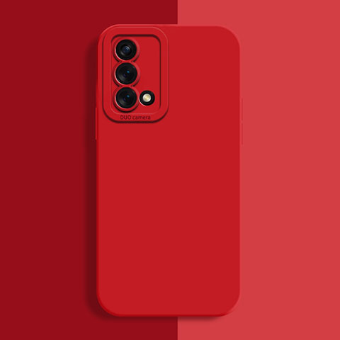 Funda Silicona Ultrafina Goma 360 Grados Carcasa S02 para Oppo K9 5G Rojo