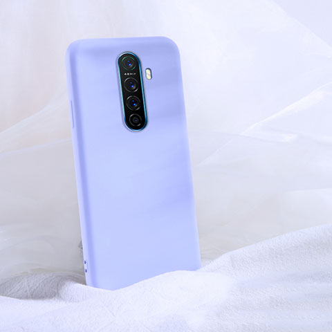 Funda Silicona Ultrafina Goma 360 Grados Carcasa S02 para Oppo Reno Ace Morado