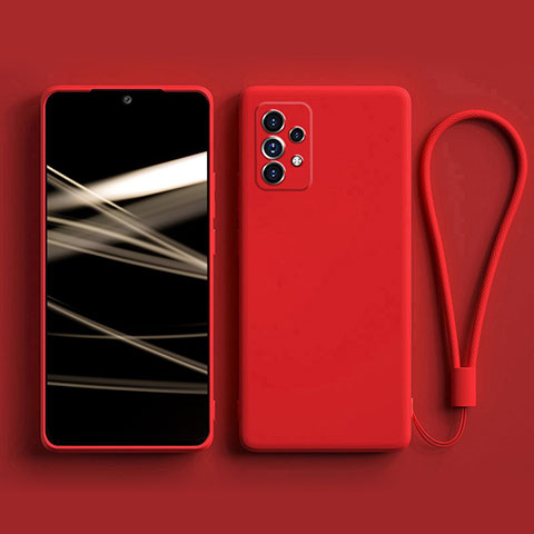 Funda Silicona Ultrafina Goma 360 Grados Carcasa S02 para Samsung Galaxy A13 4G Rojo